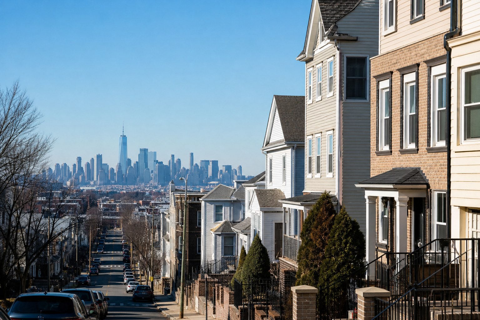 Concept image of Jersey City, New Jersey